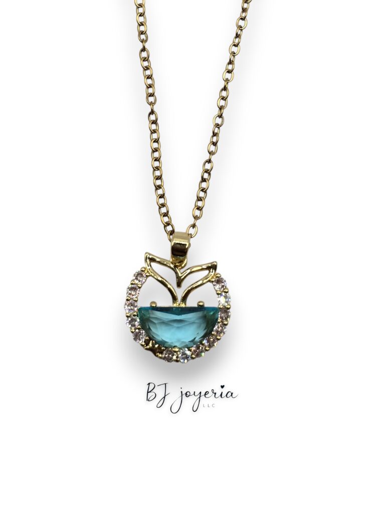 COPPER CHAIN WITH MERMAID TAIL PENDANT (1799)