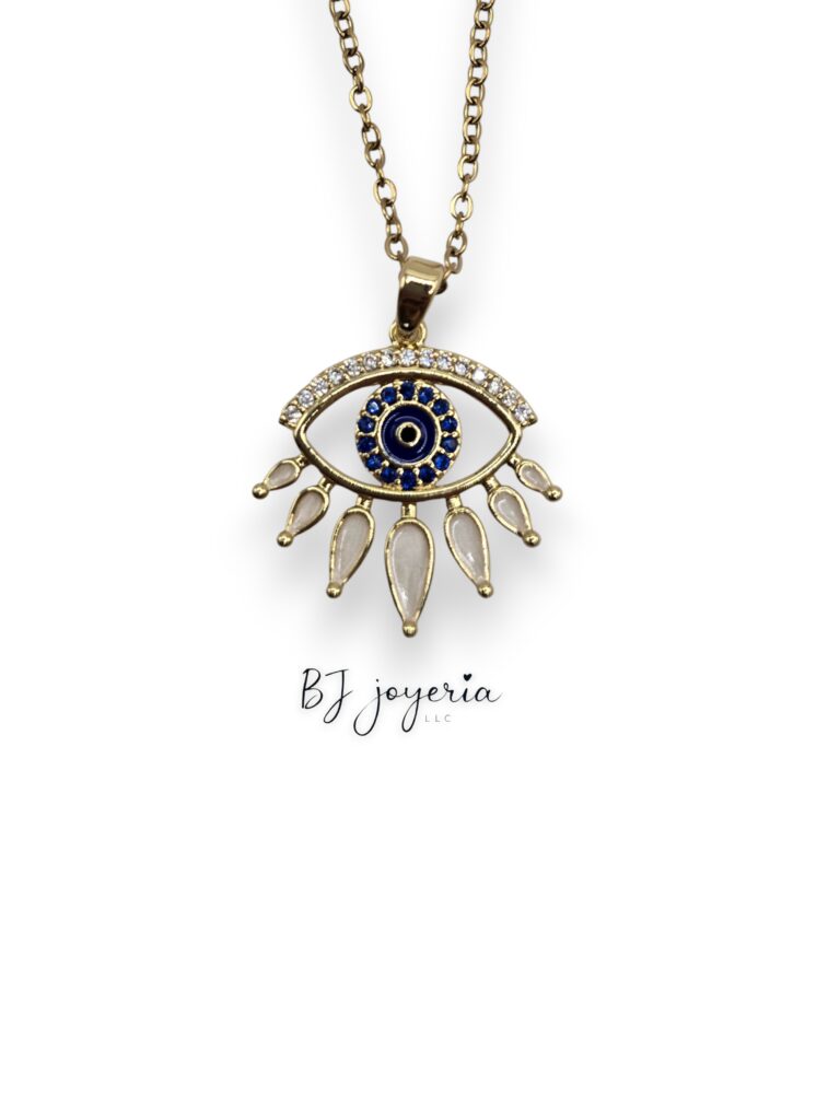 COPPER CHAIN WITH PROTECTOR EYE PENDANT(1226)