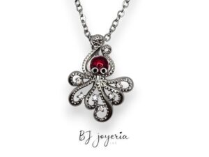 COPPER CHAIN WITH OCTOPUS PENDANT (1195)