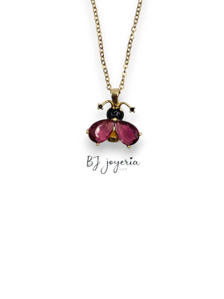 COPPER CHAIN WITH FLY PENDANT (1728)