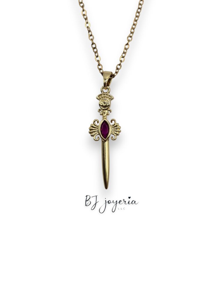 COPPER CHAIN WITH SWORD PENDANT (0824)