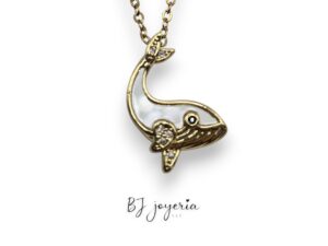 COPPER CHAIN WITH WHALE PENDANT (1824)