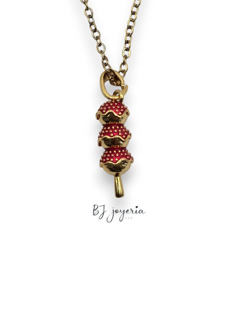 COPPER CHAIN WITH ICE CREAM PENDANT (1059)