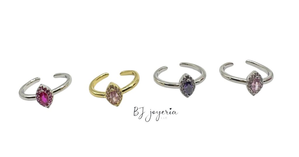 COPPER MARQUISE-CUT RING (0722)