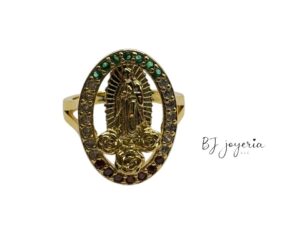COPPER TRICOLOR VIRGIN RING (0909)
