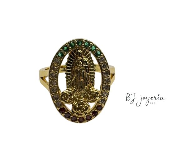 COPPER TRICOLOR VIRGIN RING (0909)