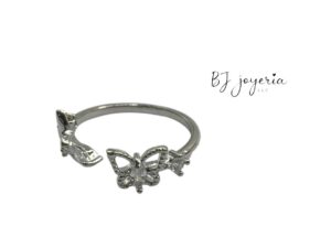 COPPER BUTTERFLIES RING (0984)