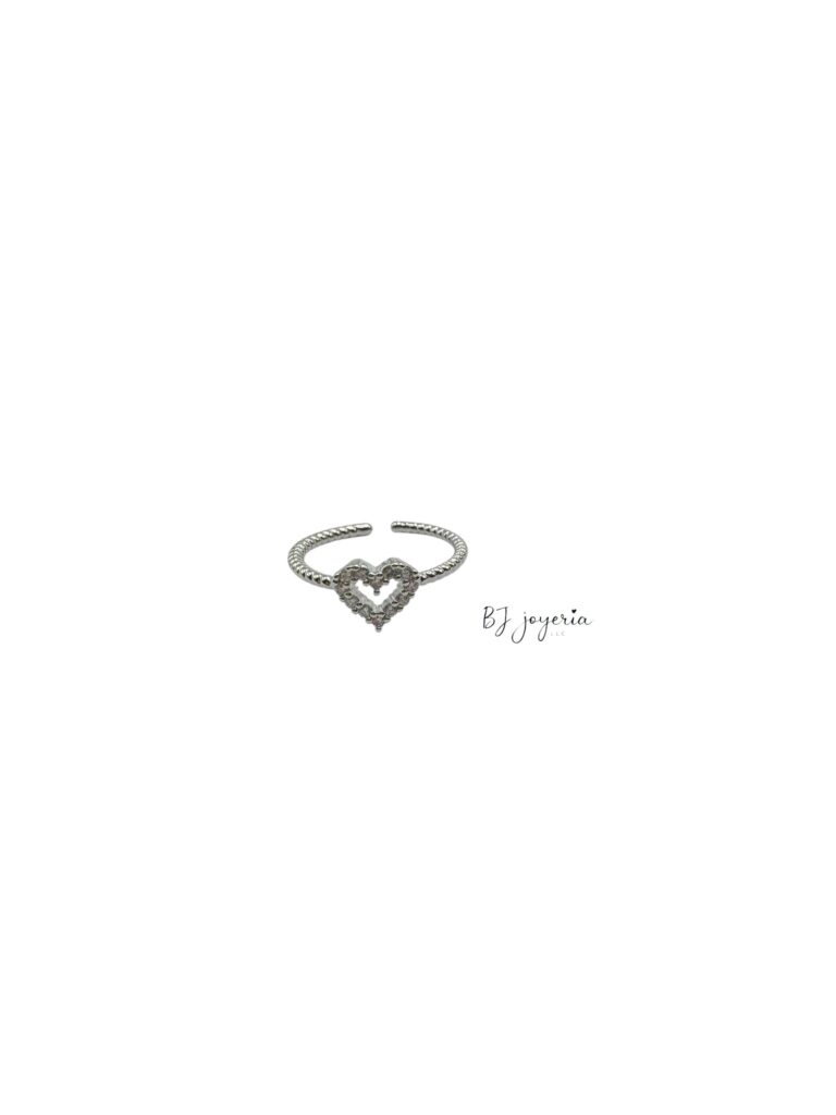 COPPER HEART RING (0716)