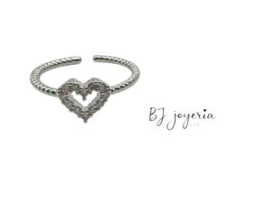 COPPER HEART RING (0716)