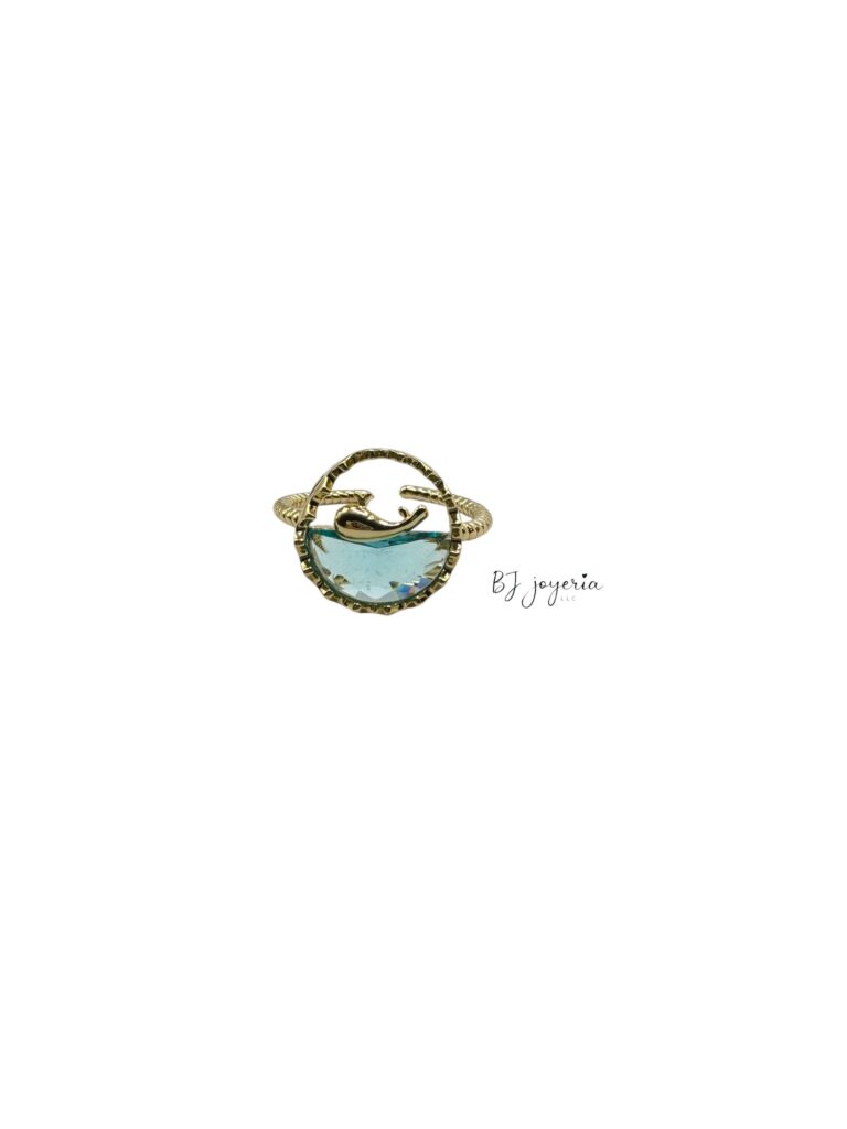 COPPR WHALE RING (0712)