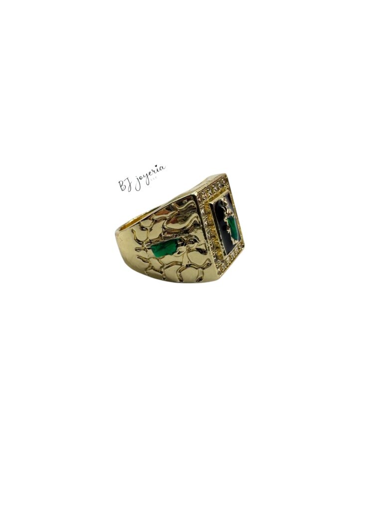 COPPER ST JUDE NUGGET RING (0996)