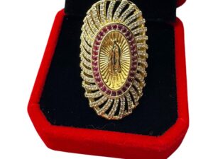 COPPER VIRGIN WITH PINK HALO RING (0884)