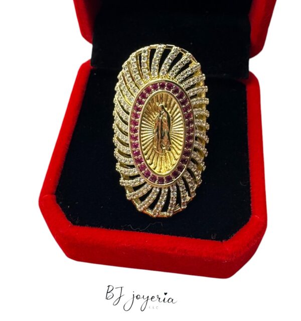 COPPER VIRGIN WITH PINK HALO RING (0884)