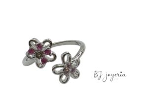 COPPER FLOWER DUO RING (0896)