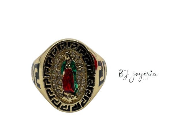 COPPER VIRGIN MARY RING (0912)