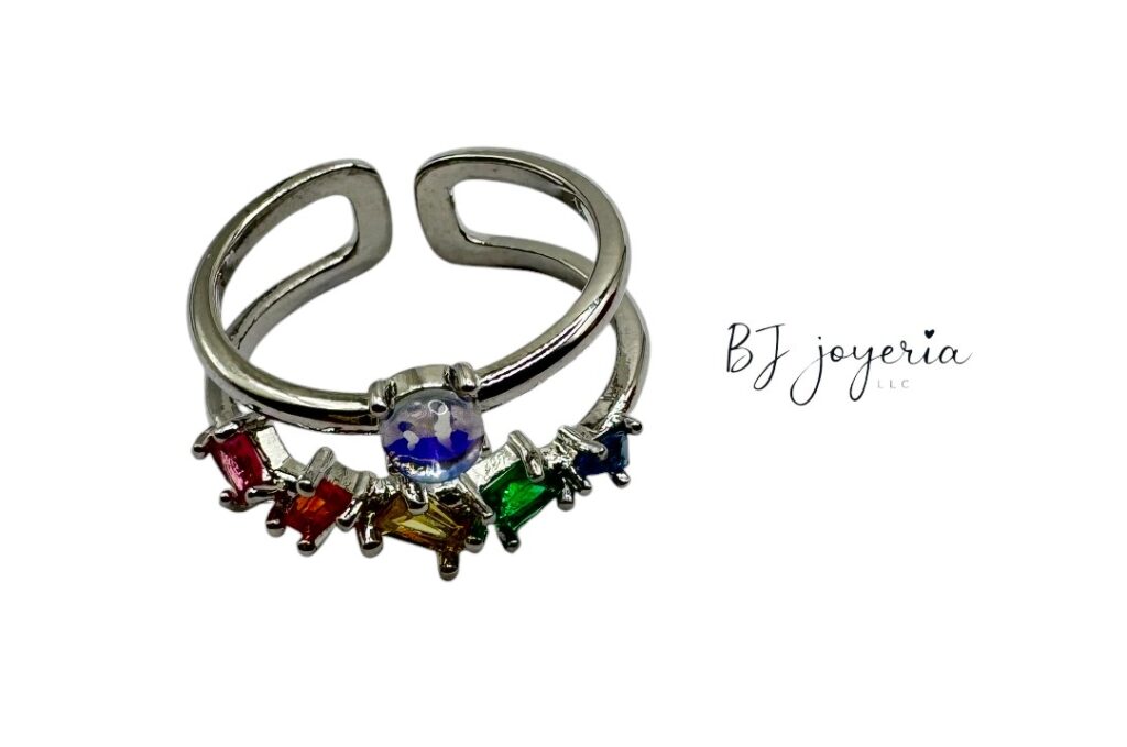 COPPER RAINBOW RING (0730)