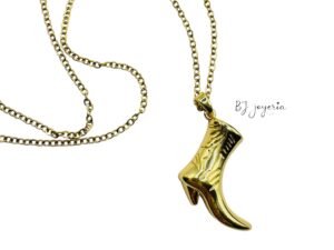 COPPER CHAIN WITH BOOT PENDANT (1722)