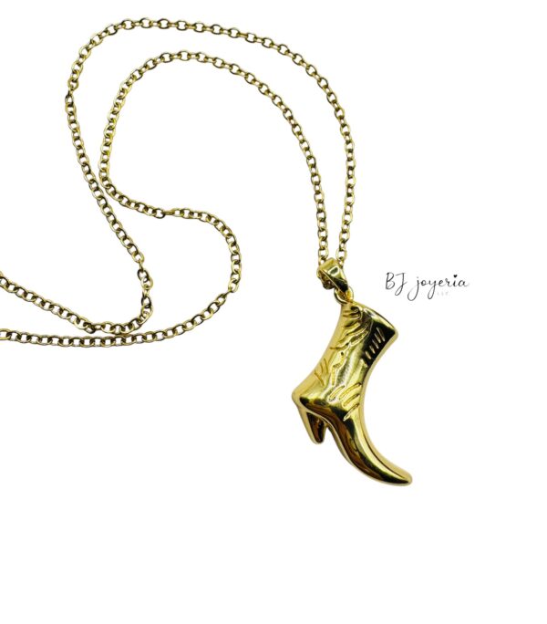 COPPER CHAIN WITH BOOT PENDANT (1722)