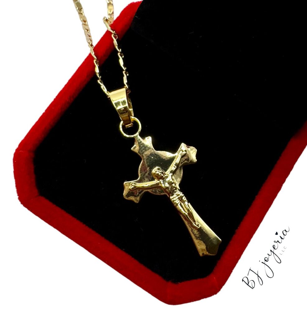 COPPWE CHAIN WITH CRUCIFIX PENDANT (1706)