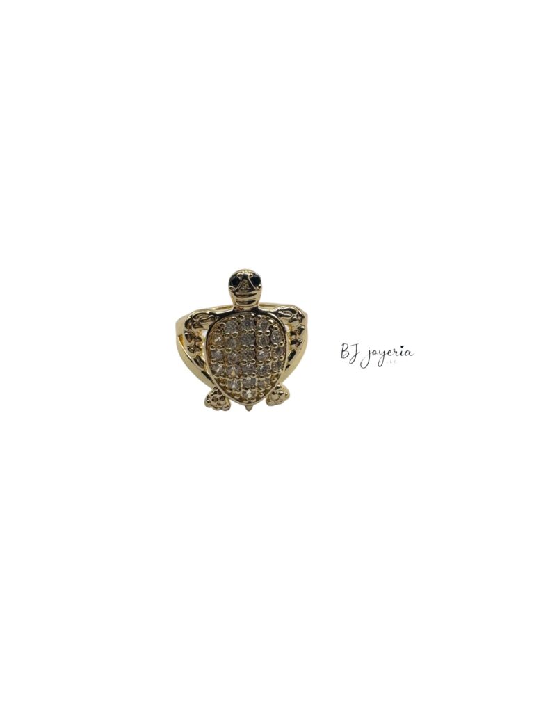 COPPER TURTLE RING (0899)