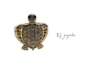 COPPER TURTLE RING (0899)