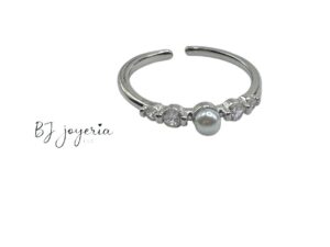 COPPER PEARL RING (0861)