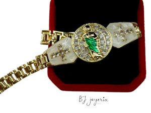 COPPER ROUND ST JUDE BRACELET (1038)