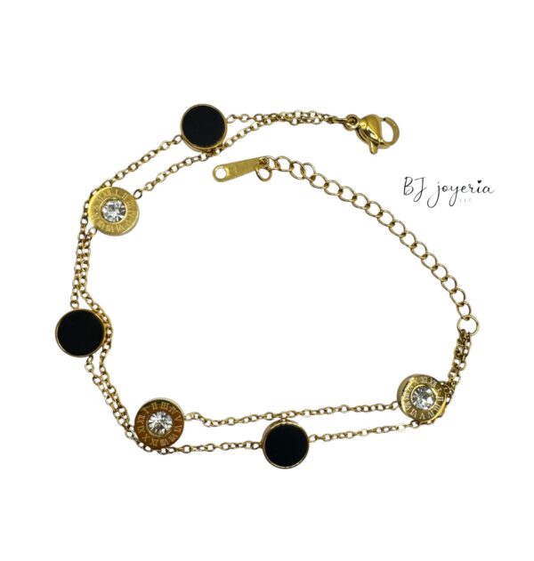 COPPER DOUBLE-CHAIN BRACELET (1768)