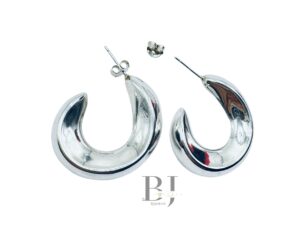 MOON SHAPE HOOPS (1307)