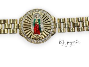 COPPER VIRGIN MARY BRACELET (0175)