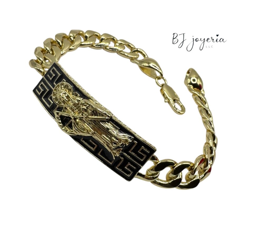 COPPER "LA SANTA" CUBAN BRACELET (0718)