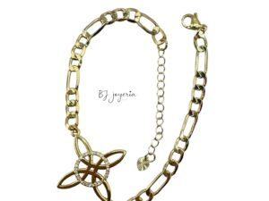 COPPER WITCH'S KNOT FIGARO BRACELET (1004)