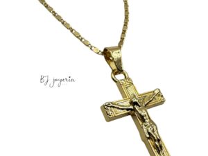 COPPER CHAIN WITH CRUCIFIX PENDANT (1701