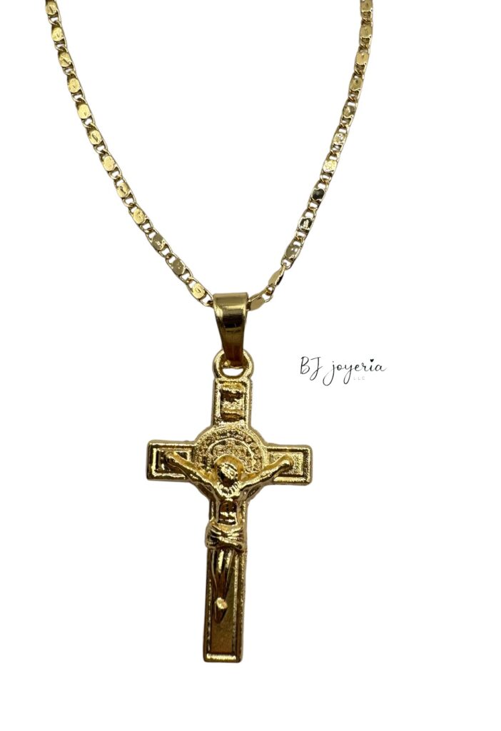 COPPER CHAIN WITH CRUCIFIX PENDANT(1716)