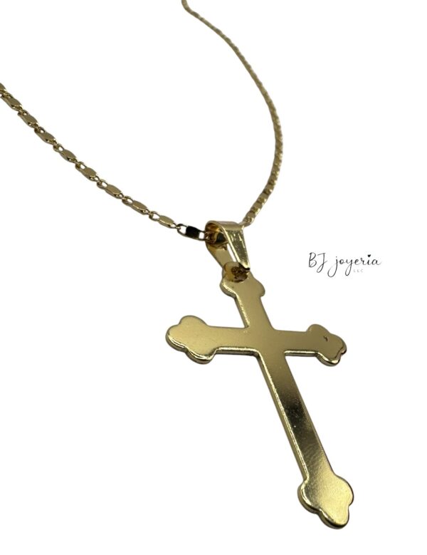 COPPER CHAIN WITH CROSS PENDANT (1695)