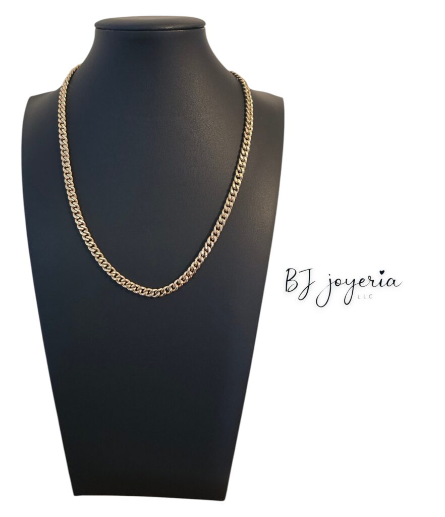 CUBAN CHAIN 18 INCH 10K (0852)