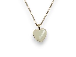 COPPER HEART PENDANT AND CHAIN (0271)