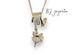 COPPER FAIRY PENDANT AND CHAIN (0139)