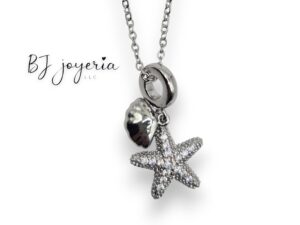 COPPER SEASTAR PENDANT WITH CHAIN (0185)