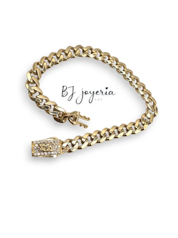 MONA BRACELET 8 INCH 10K (0133)