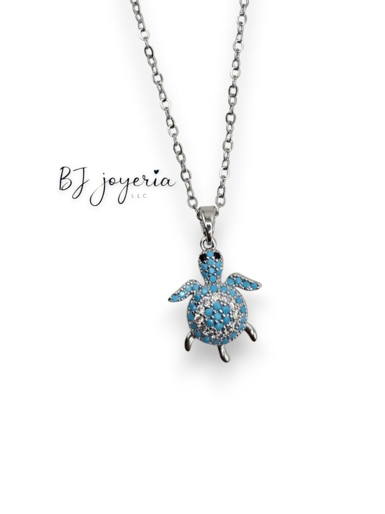 COPPER TURTLE PENDANT AND CHAIN (0235)