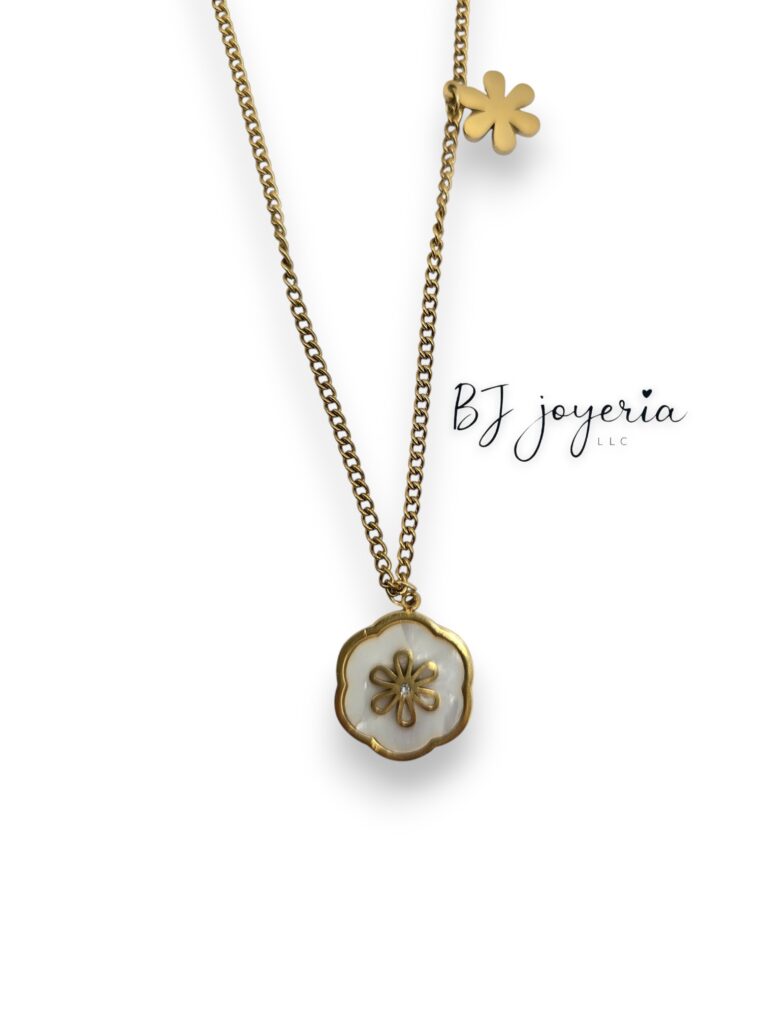 STAIN STEEL CHAIN FLOWER (0063)