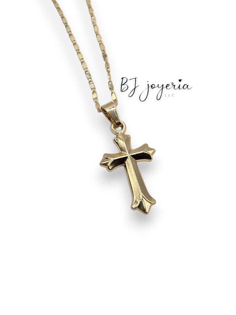 COPPER CHAIN WITH CROSS PENDANT (0054)