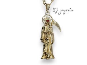 COPPER SANTA AND CHAIN (C020)