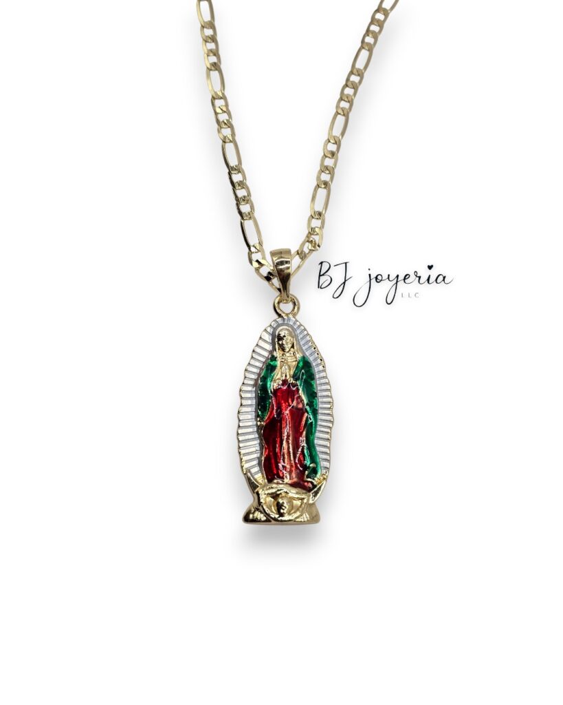 COPPER VIRGIN AND CHAIN (0960)