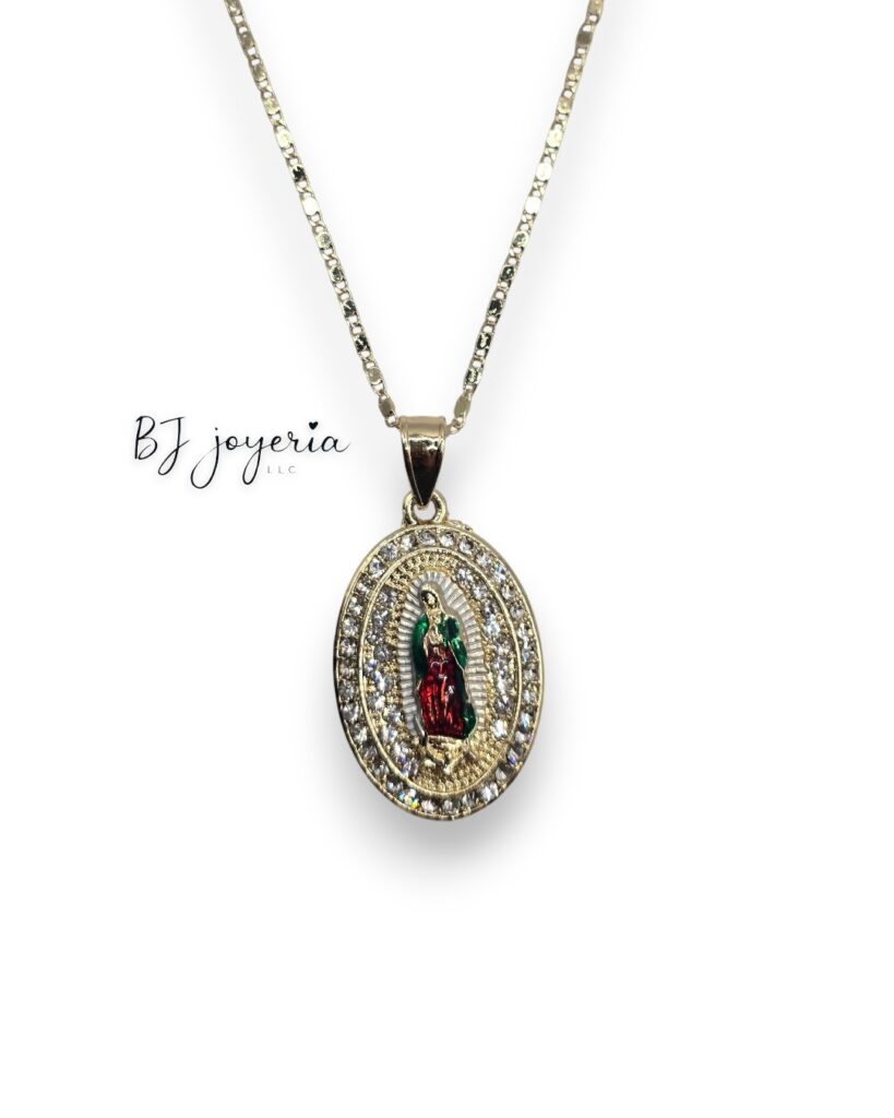 COPPER VIRGIN AND CHAIN (0950)