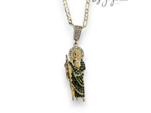 COPPER ST JUDE WITH CHAIN (0947)