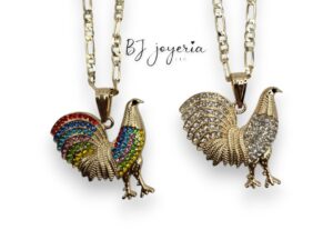 COPPER CHAIN WITH ROOSTER PENDANT (0948)