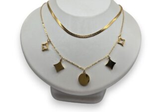 STAINLESS STEEL CHOKER DOUBLE-SIDE (C015)