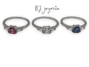 SQUARE STONE RING (C022)